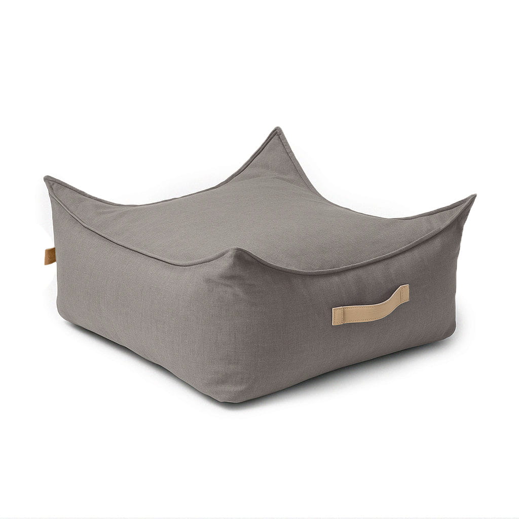 MeowBaby Outzy Vierkante Zitzak — Drift Dlay Taupe