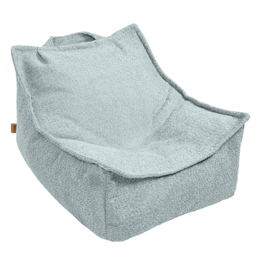 Bouclé Sitzsack für Kinder Fresh Mint