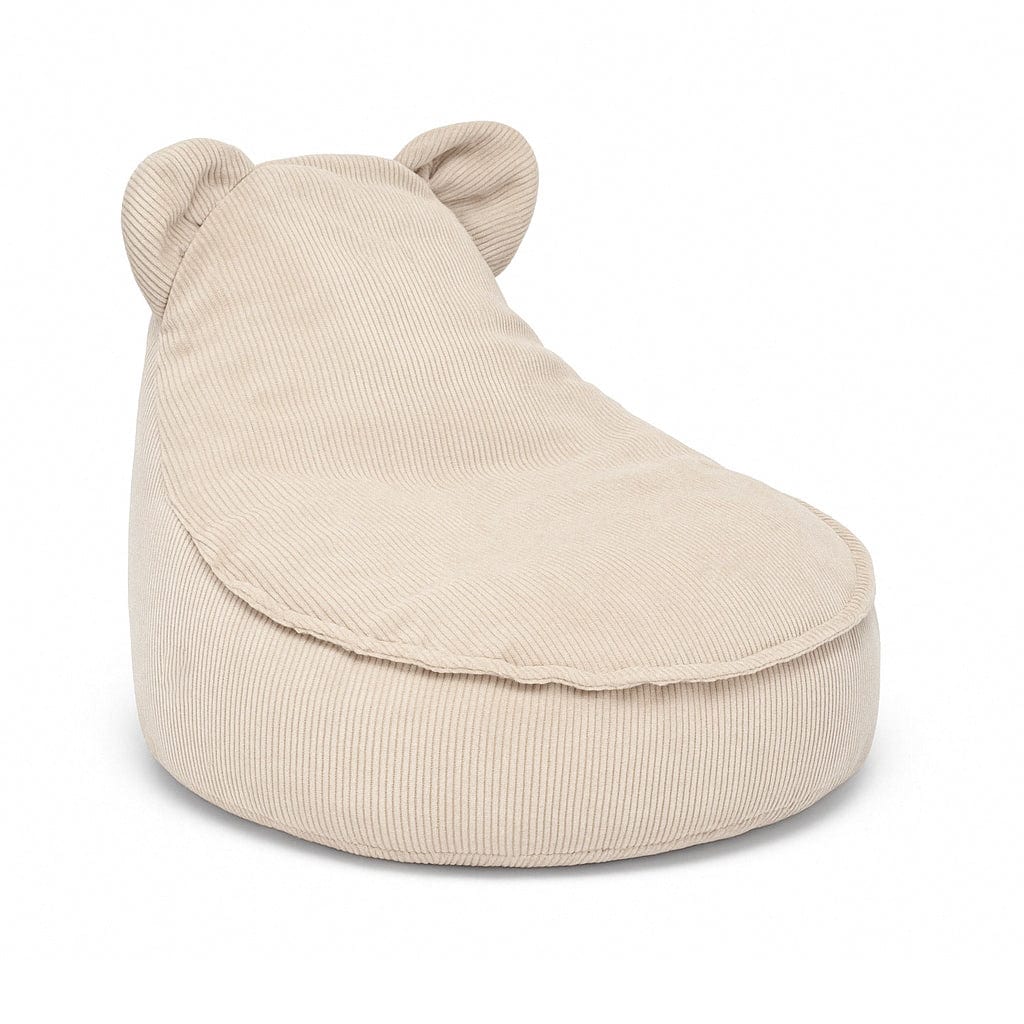 MeowBaby Slimcord Teddy Kinderzitzak — Beige