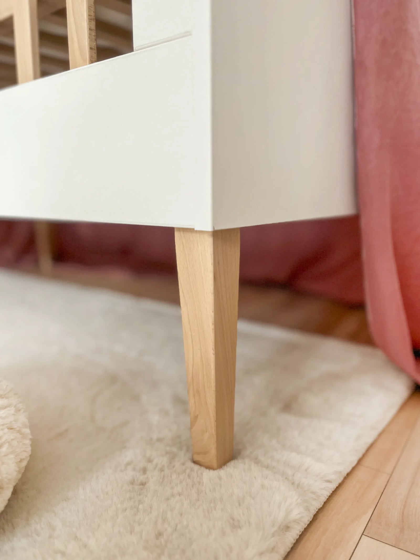 ATB ILA 120 × 60 cm ledikant – wit – extra productafbeelding