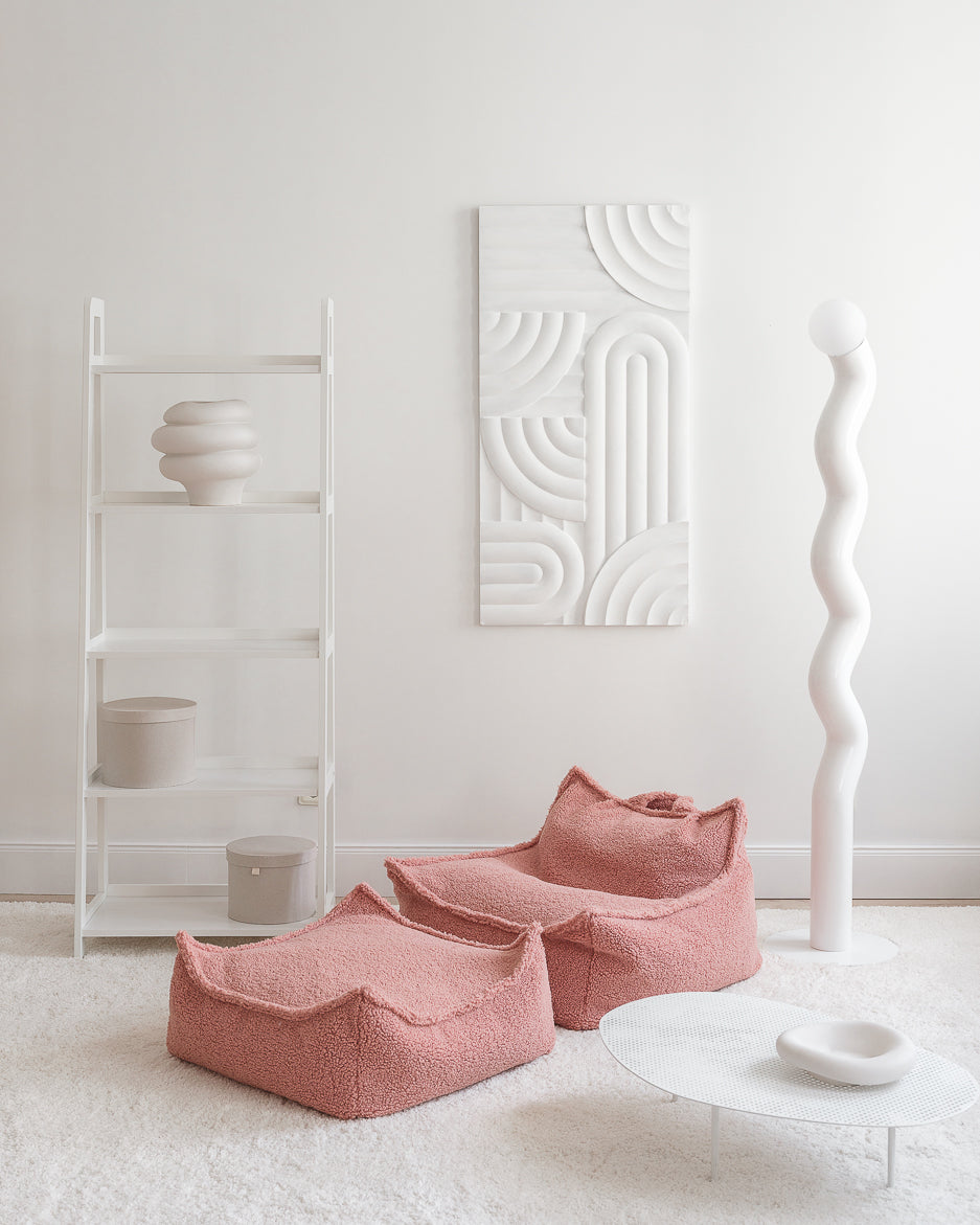 Wigiwama Guava Square Ottoman - teddystof poef