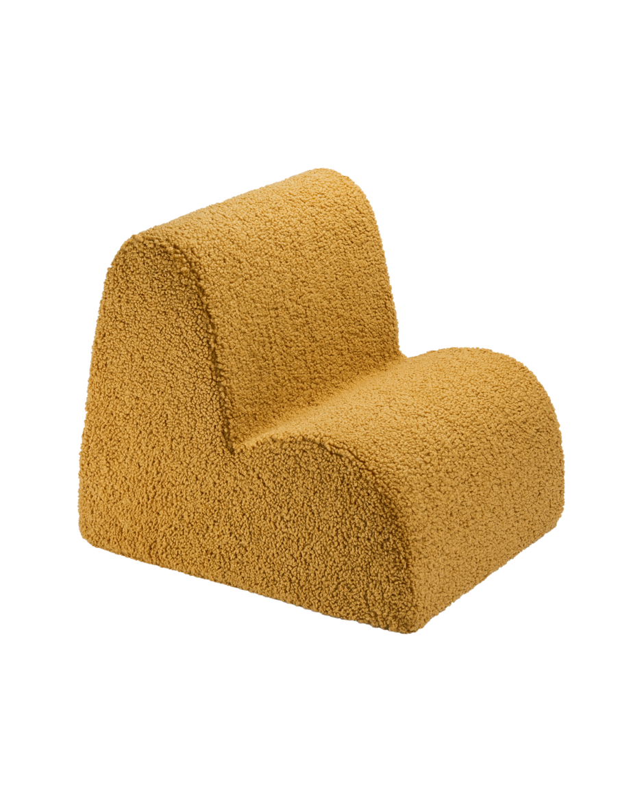 Wigiwama Maple Cloud Chair - teddy fabric children's chair