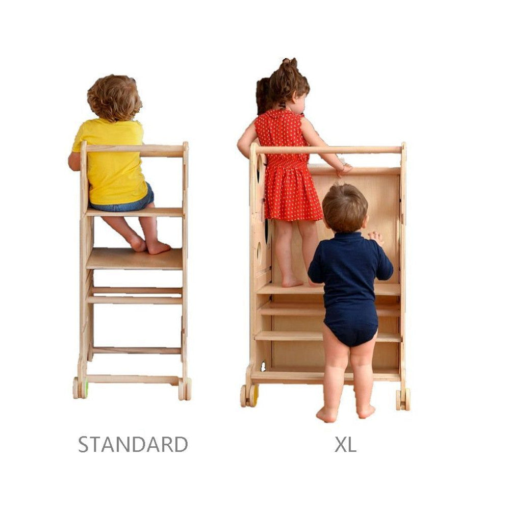 Leea’s Tower M – veelzijdige Montessori‑leertoren die meegroeit