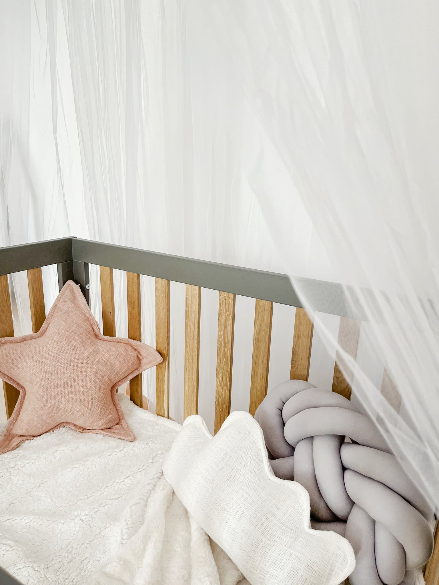 ATB OAK babybox – grijs/eiken – extra afbeelding