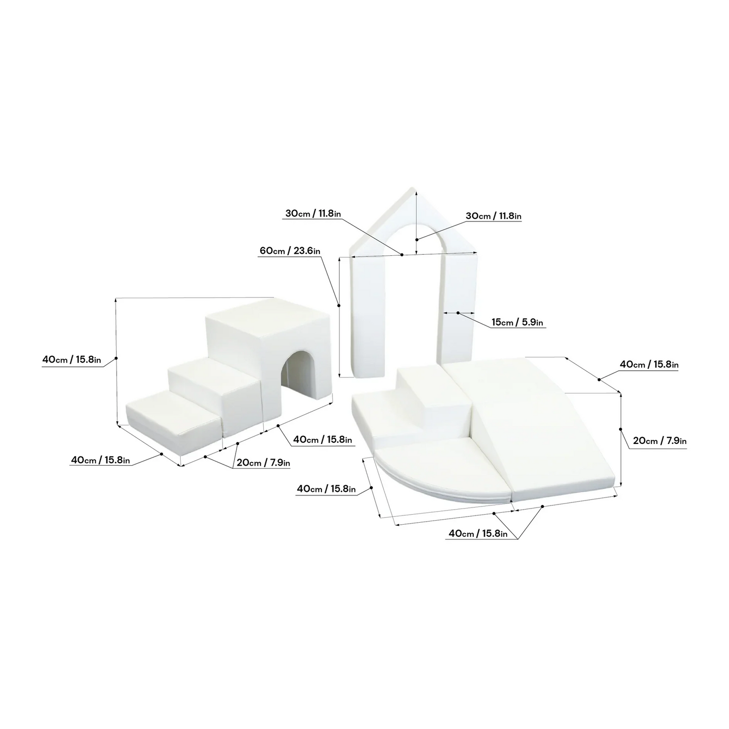 Multifunctionele foam speelset - Creativity