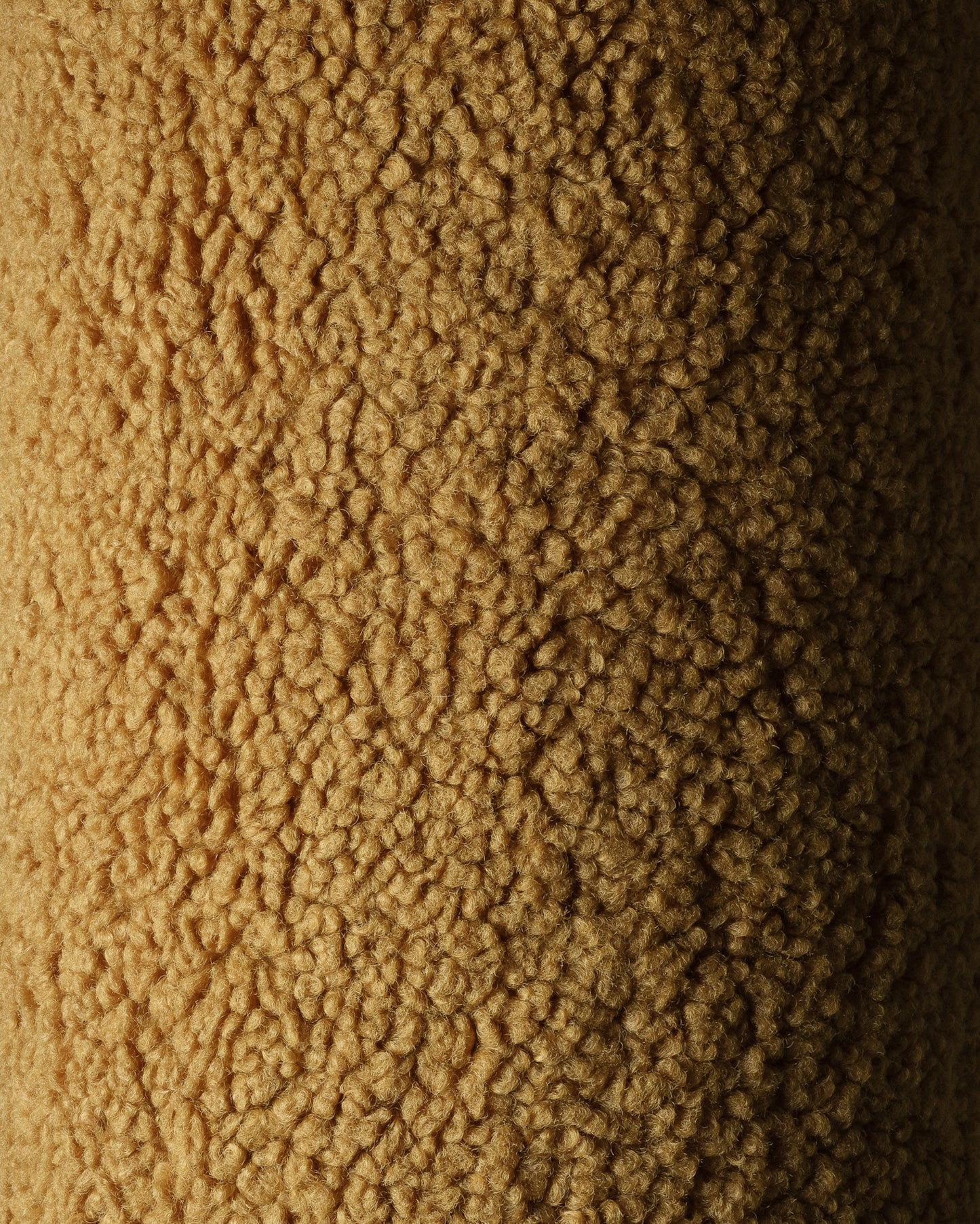 Wigiwama Maple Ottoman - teddy fabric ottoman