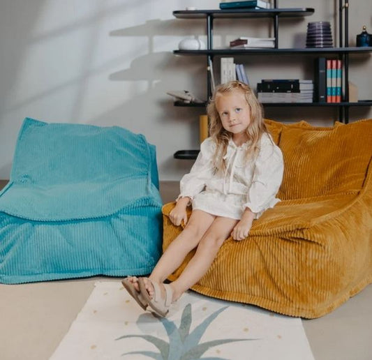 YappyHug beanbag - aqua blue