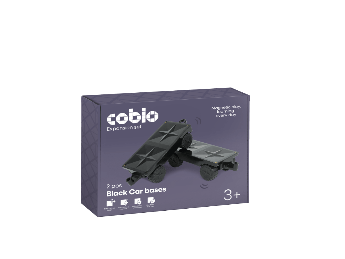 Coblo Auto Onderstellen Zwart – 2 stuks verpakking