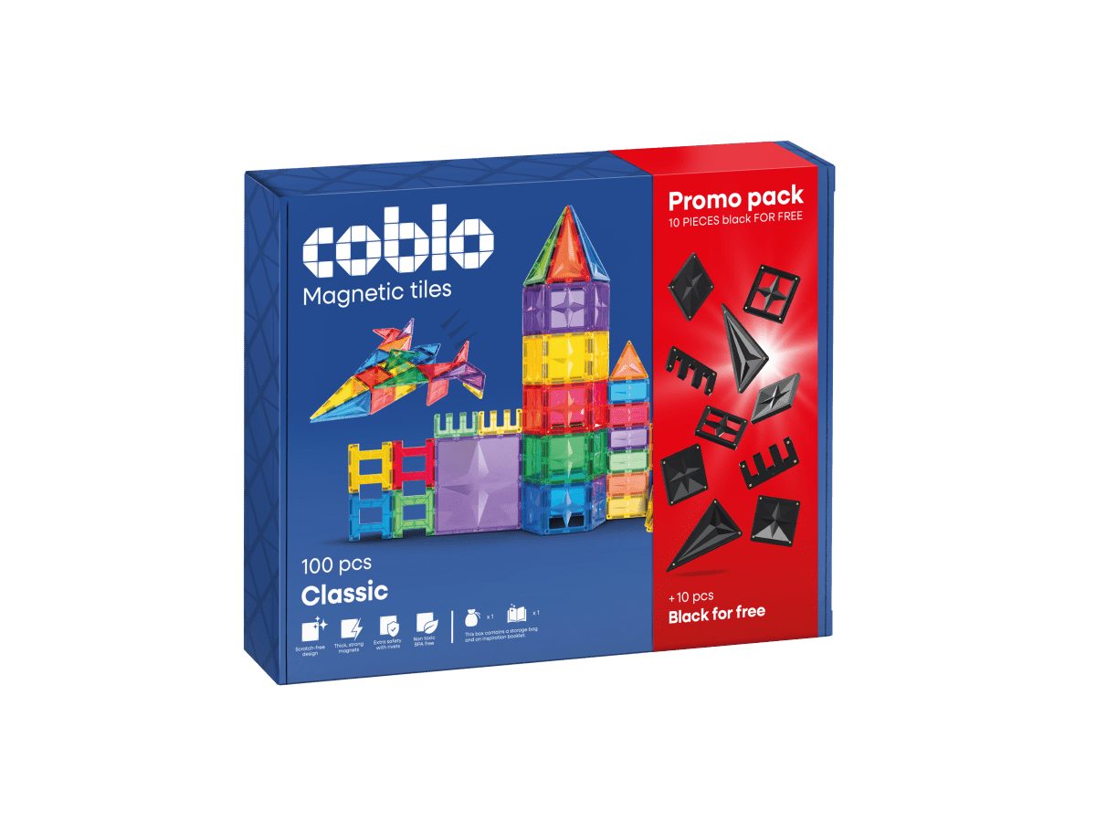 Coblo Classic Promopack – 100 tegels + 10 Black gratis verpakking
