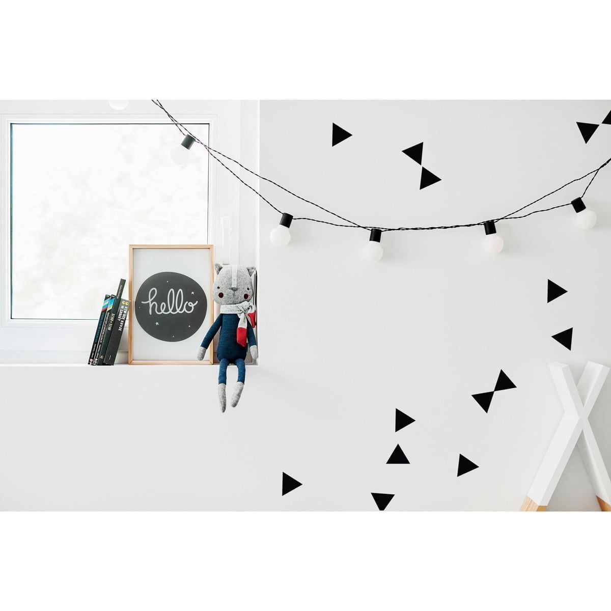 Miniset: Triangles Black