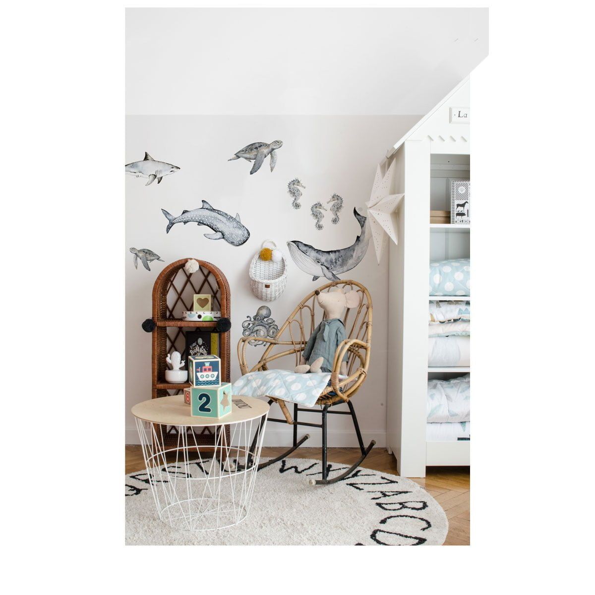 Dekornik Happy Ocean Wonderland muurstickerset