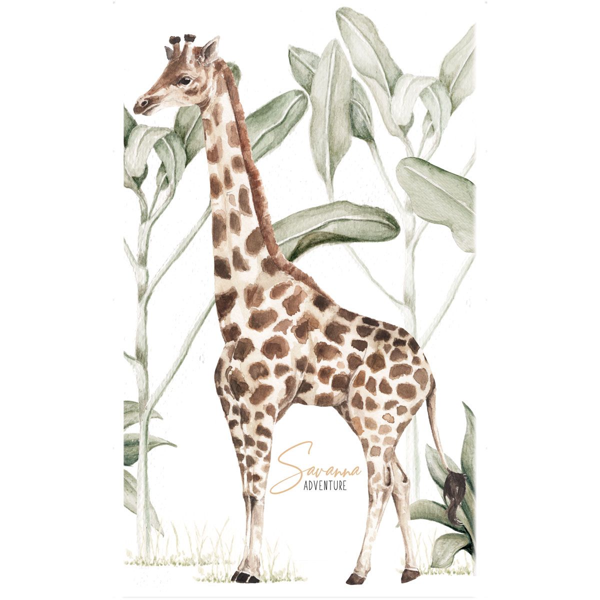 Giraffe Savanna Adventure -