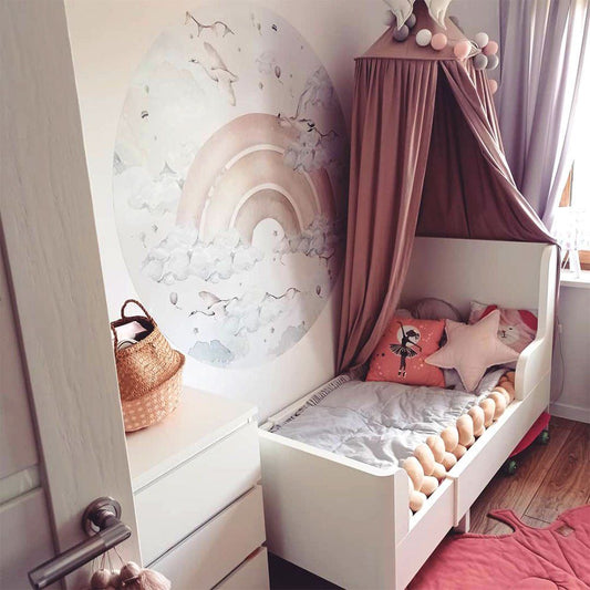 Rainbow In A Circle For Girls -