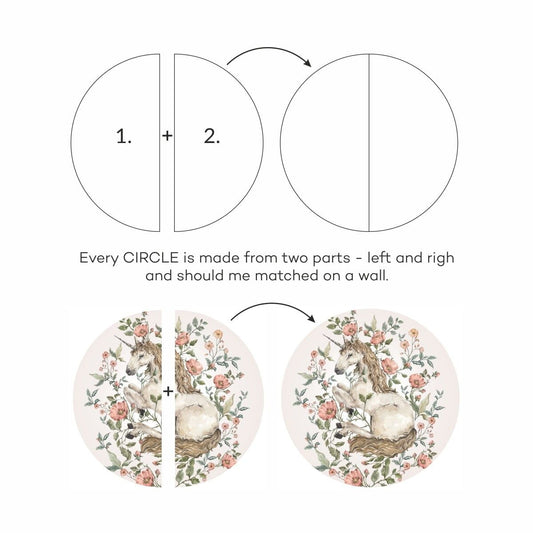 Unicorn In A Circle -