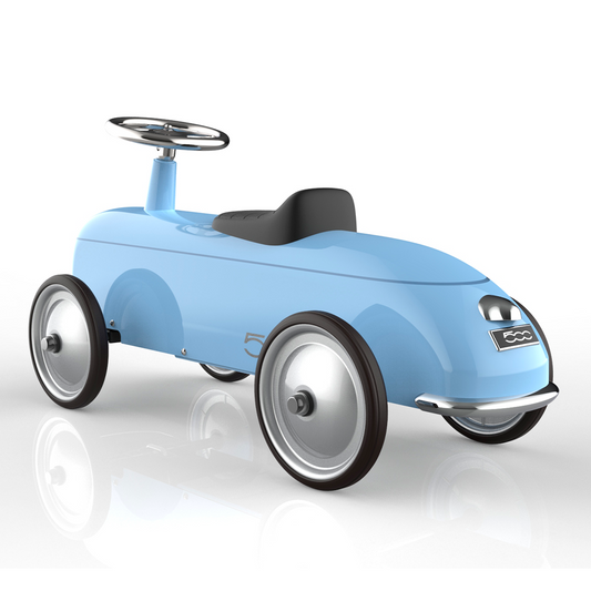 Oldtimer-Rennwagen blau - Roadster-Rennwagen