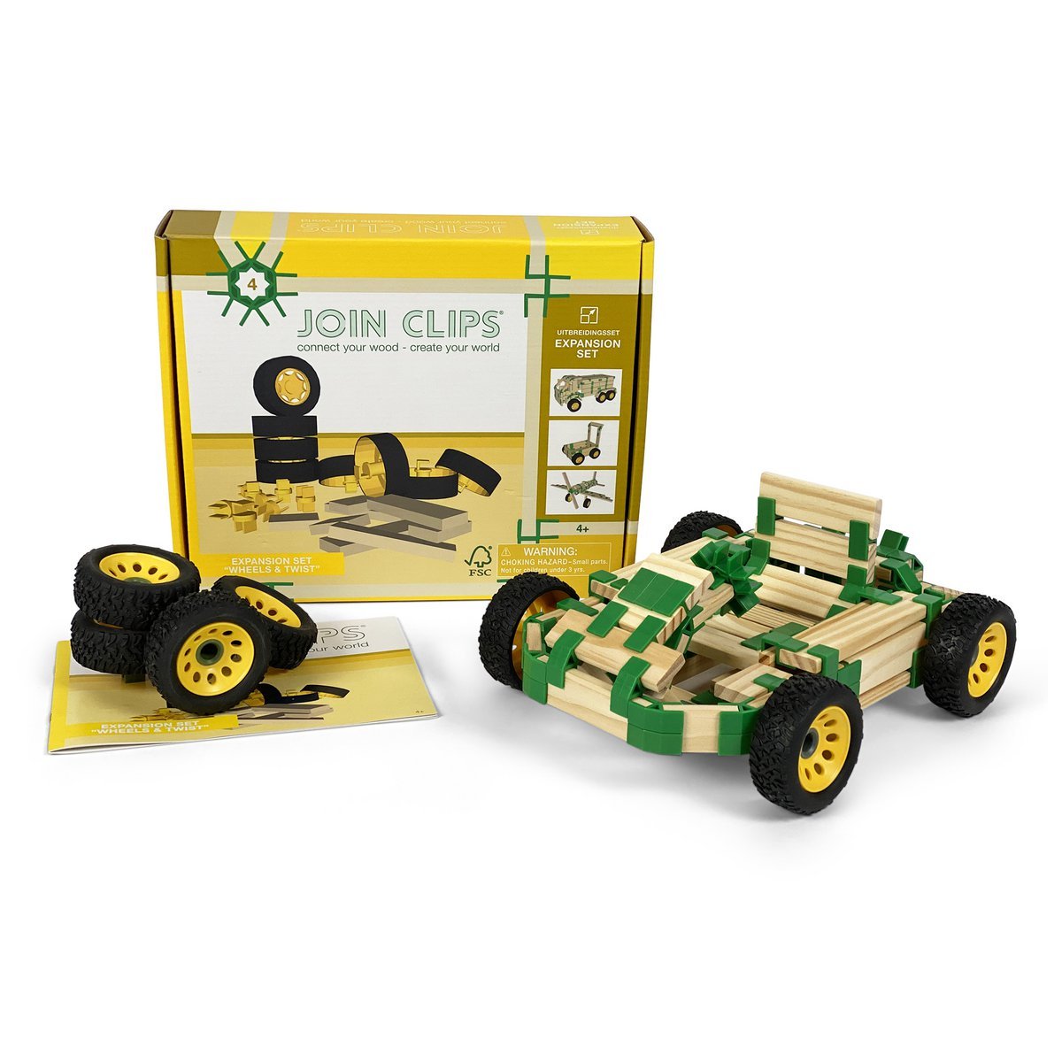 JOIN CLIPS Wheels & Twist — wielen en draaiclips-