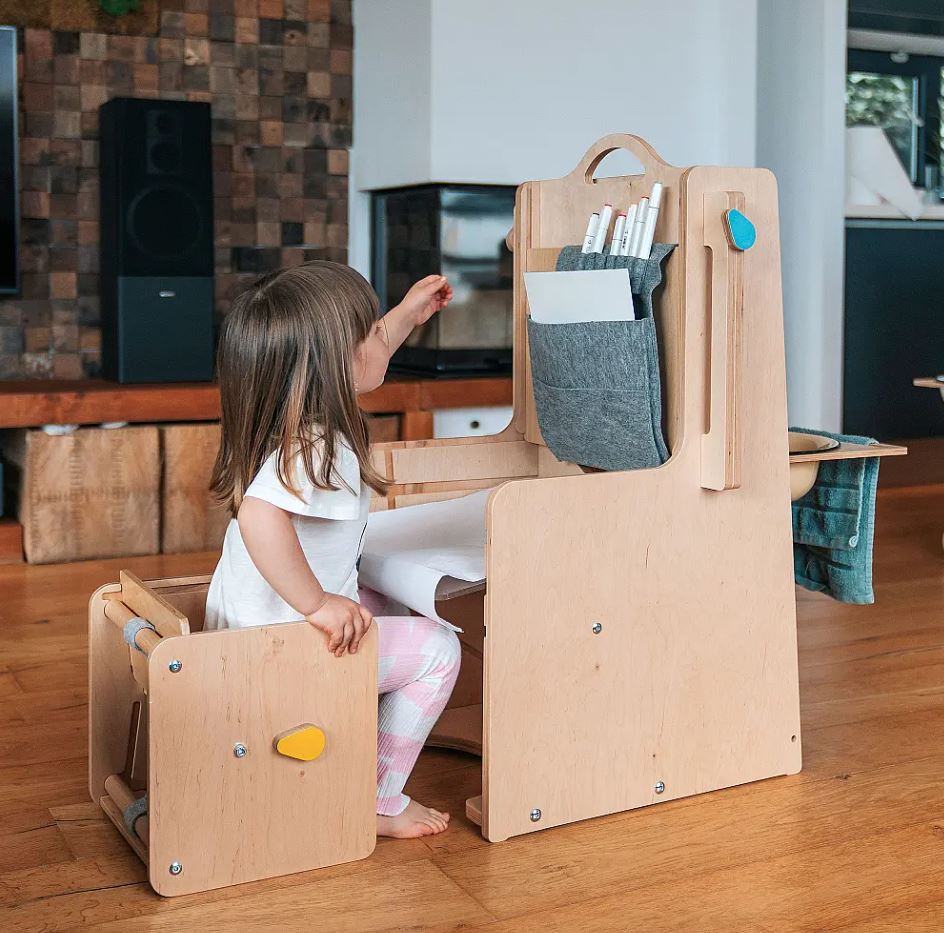 Montessori toren - avonturen en speelhoek