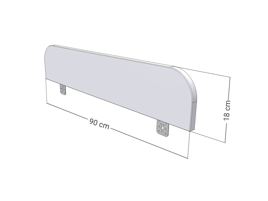 Benlemi NOVA bedrand voor kinderbed 90x200