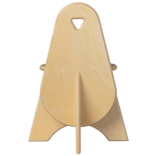 Van Dijk Toys houten Stoel Apollo voor Kleuters - Naturel ( kinderopvang kwaliteit) -