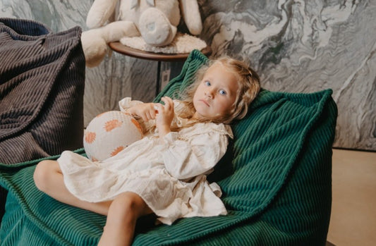 YappyHug beanbag Pine Green – Ergonomische zitzak (80×70×50 cm)