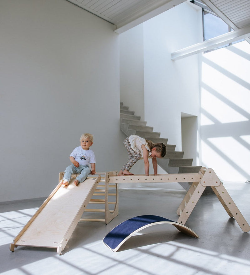 Houten klimrek voor baby en peuter