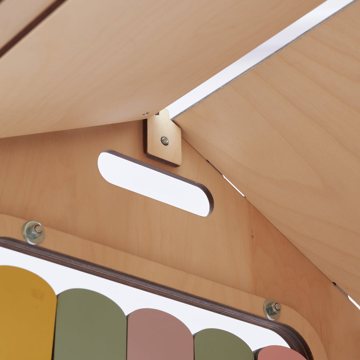 Set - BusyBoard Cottage natura/pastel and creative cube