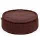 Bearly Round Pouf, Braun