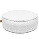 Bearly Round Pouf, Weiß