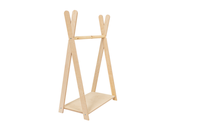 Tipi-Kleiderständer groß, natur