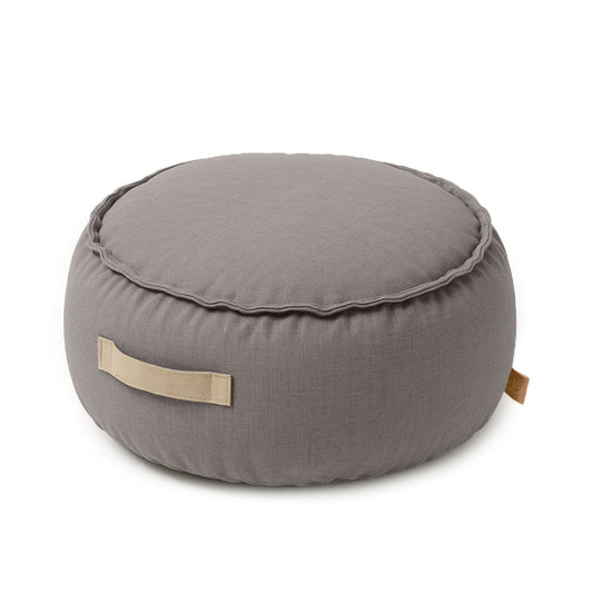 Outzy Runder Pouf, Drift Clay Taupe