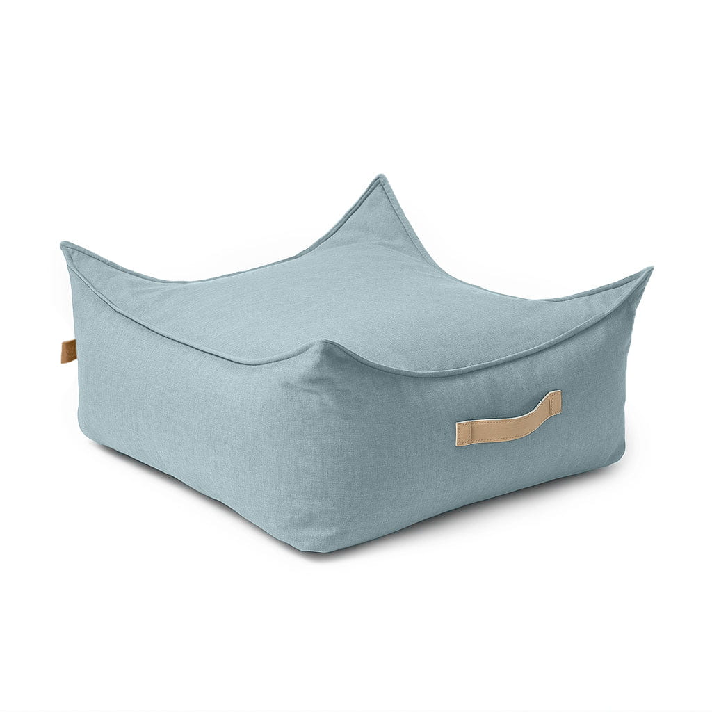 Outzy Square Puff, Wolkenbeere Himmelblau