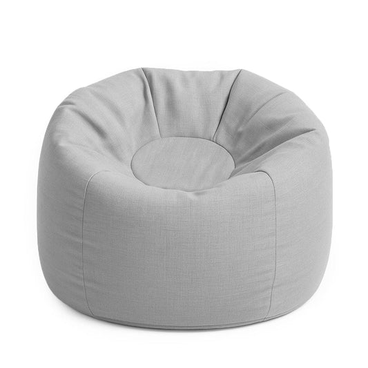 Outzy Sitzsack Floreo Federnebel Grau