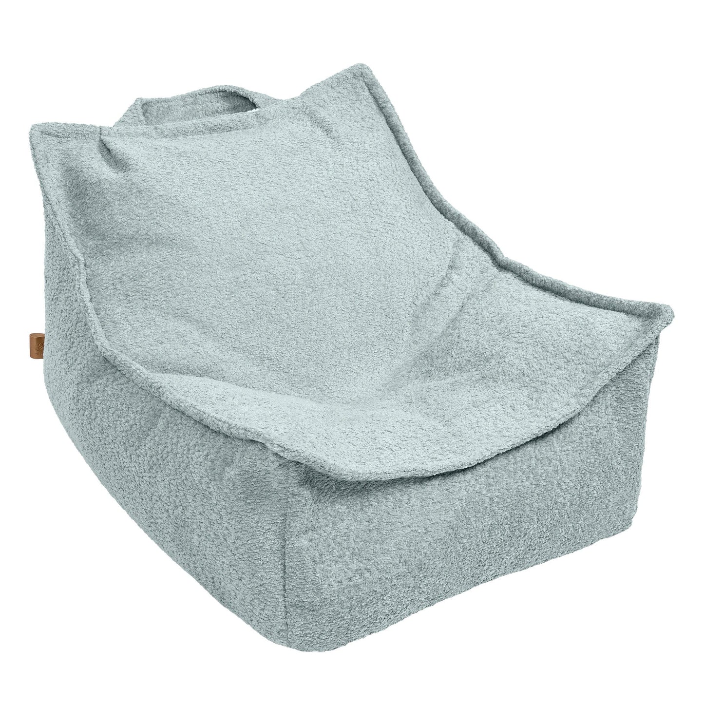 Bouclé Sitzsack für Kinder Fresh Mint