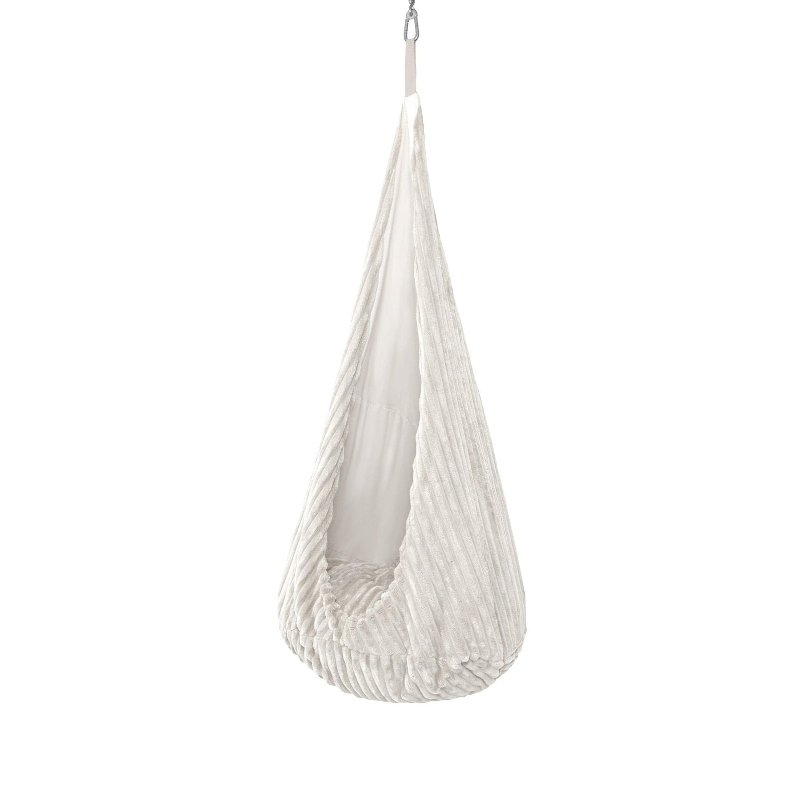 MeowBaby cocon hangschommel voor kinderen – Churros wit – productbeeld 2