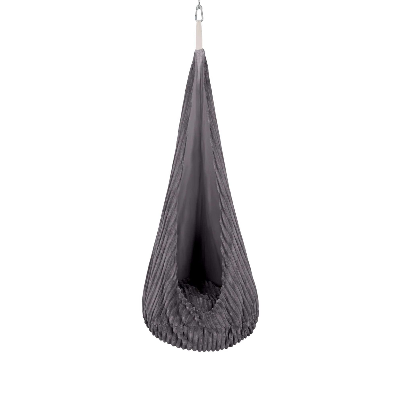 MeowBaby cocon hangschommel voor kinderen Churros grijs