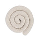 Baby Cot Bumper Pillow  -  Safe Roll | Bearly Cream 400 cm