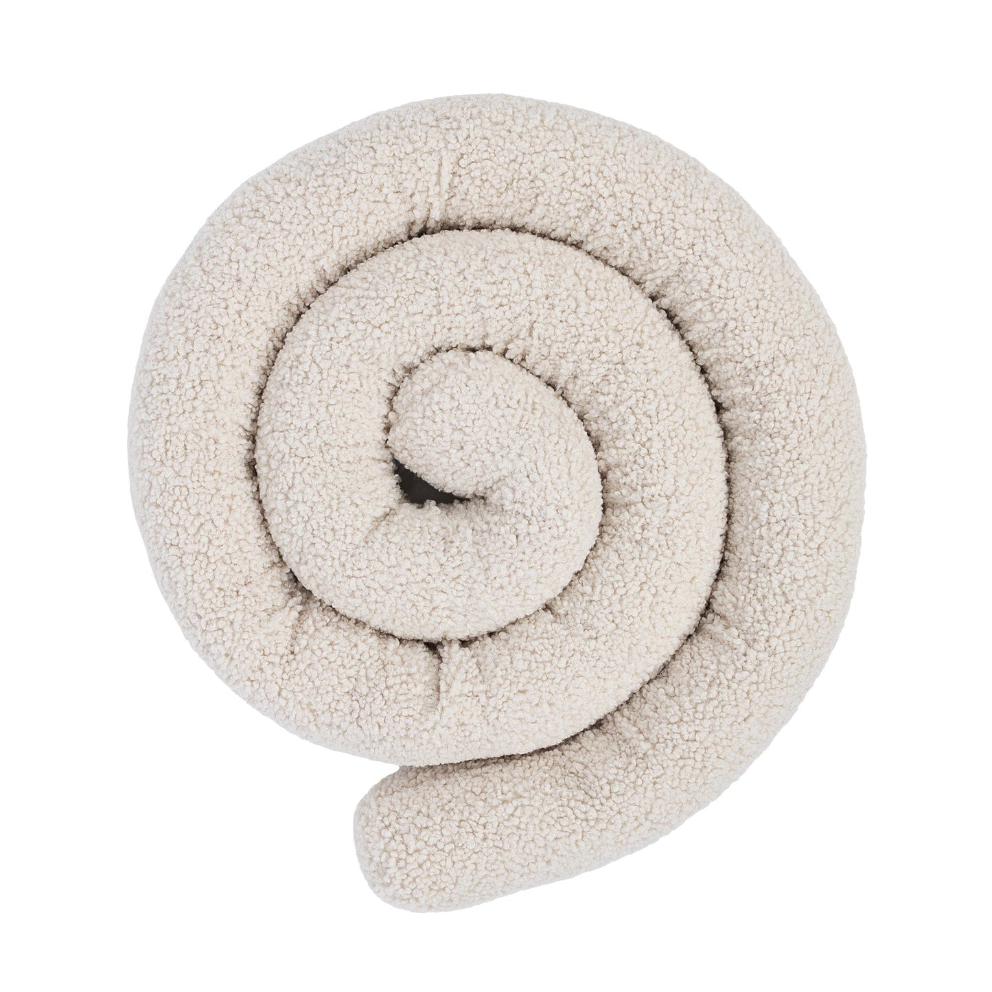 Baby Cot Bumper Pillow  -  Safe Roll | Bearly Cream 400 cm