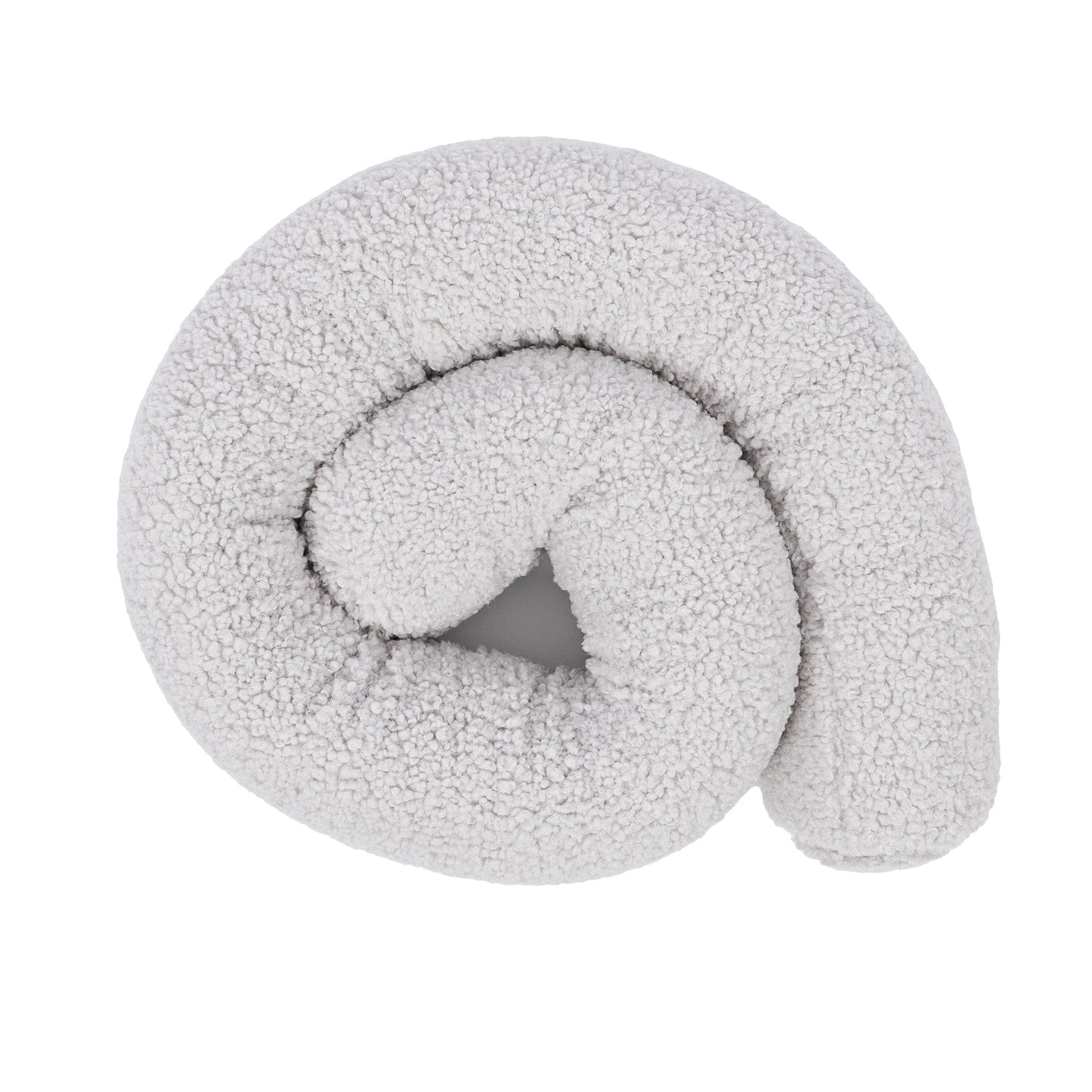 Baby-Bettumrandung Kissen - Safe Roll | Bearly Off White 150 cm