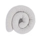 Baby Cot Bumper Pillow  -  Safe Roll | Bearly Off White 200 cm