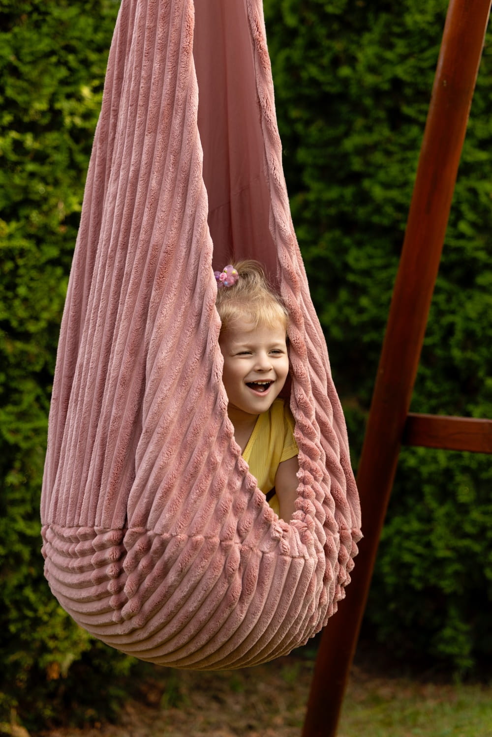 Babyschaukelkokon | Ästhetisches Puderrosa