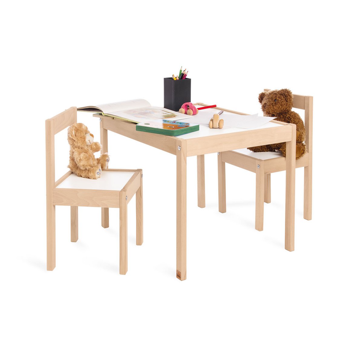Children's table and chair set "Olaf", 3 pieces