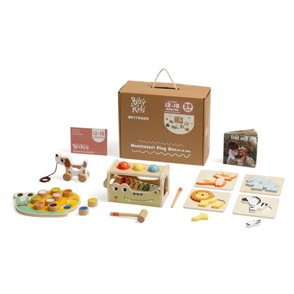 Montessori set "BusyKids" for children from 12 to 18 months