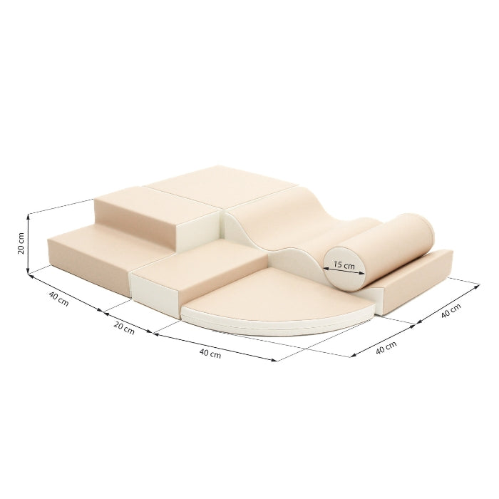 IGLU soft play set measurements in cm