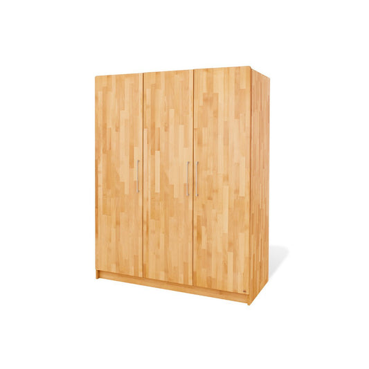 Natura wide wardrobe – Solid beech wood