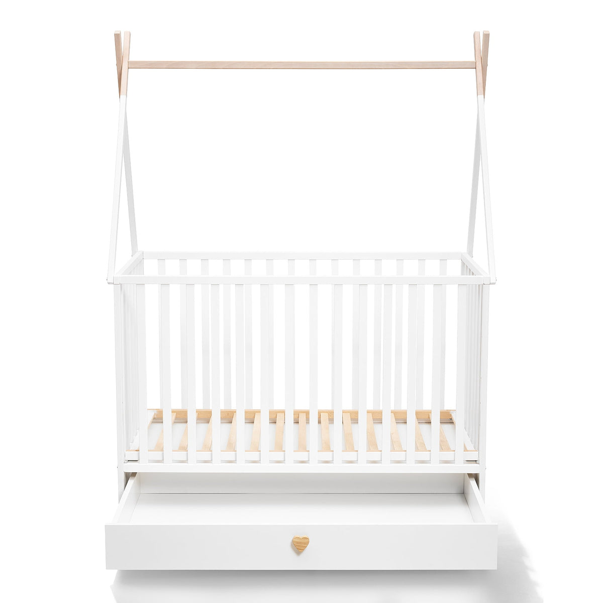 ATB DREAMY 120 × 60 cm ledikant with drawer & wheels – extra productafbeelding