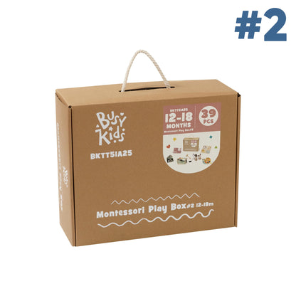 Montessori set "BusyKids" for children from 12 to 18 months