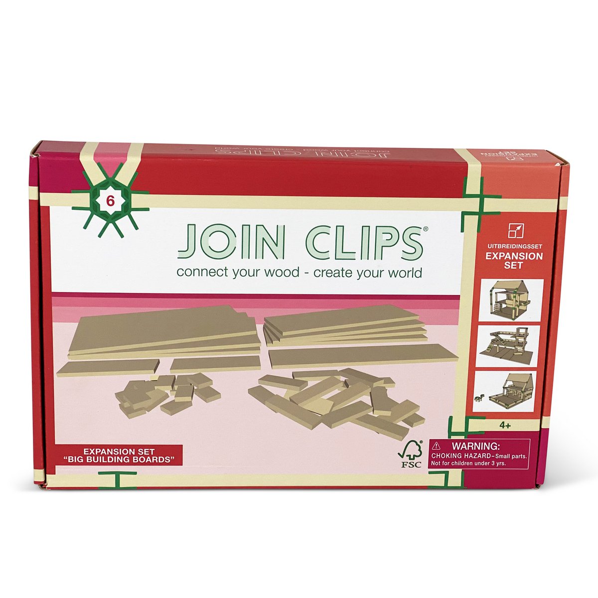 JOIN CLIPS - Uitbreiding - grote bouwplaten