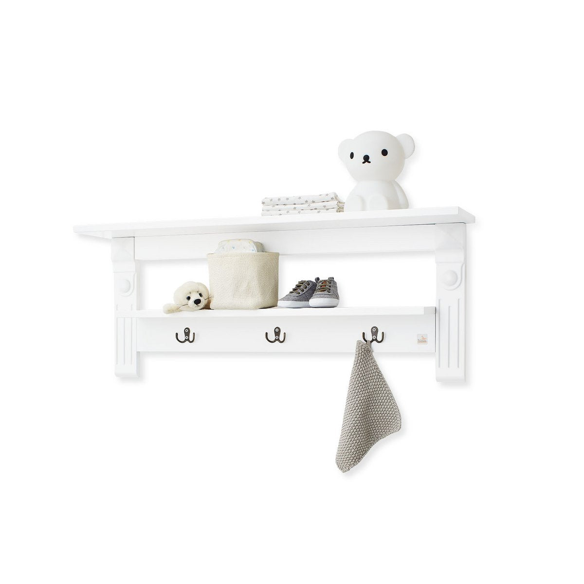 Babykamer Emilia breed – 3-delige set met wandplank – productbeeld 9
