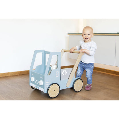 Loopwagen Fred - blauw