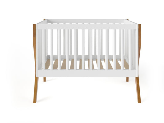 yappyicon ledikant van massief eiken 120x60 cm voor baby - detailfoto 2